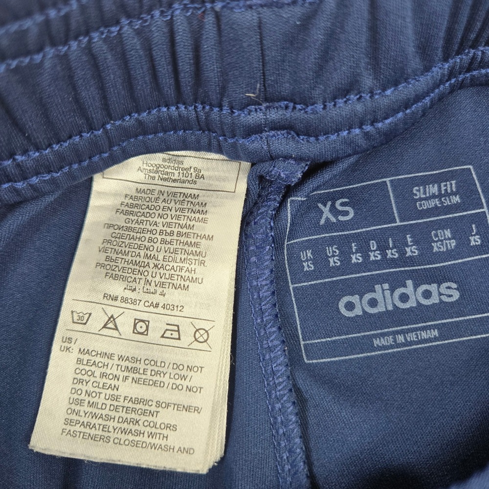 Adidas Juventus FC Training Track Pants Slim Fit Soccer Joggers XS Italy Serie A - Picture 5 of 6